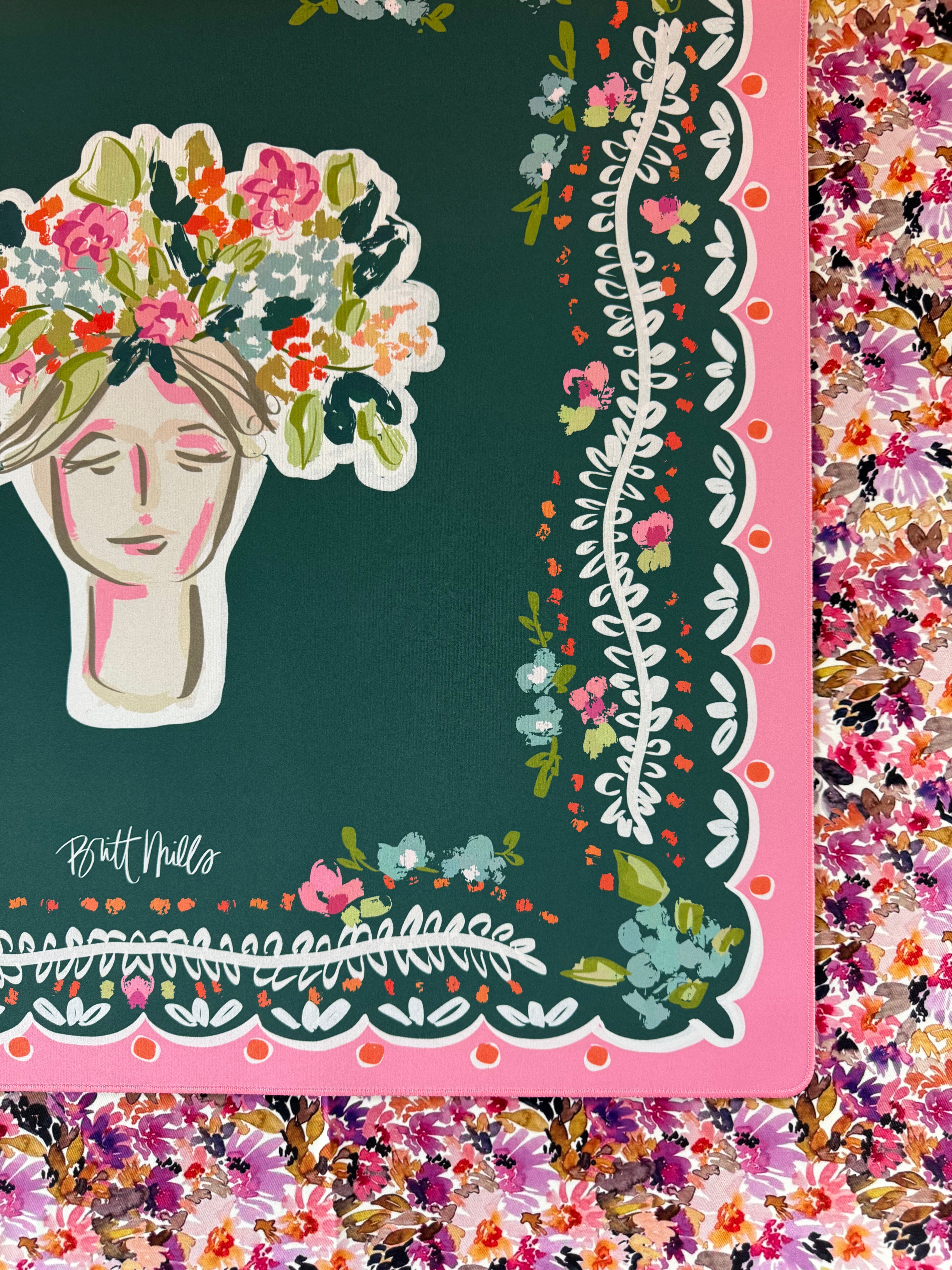 Reba Neoprene Mahjong Mat [Arriving late September]