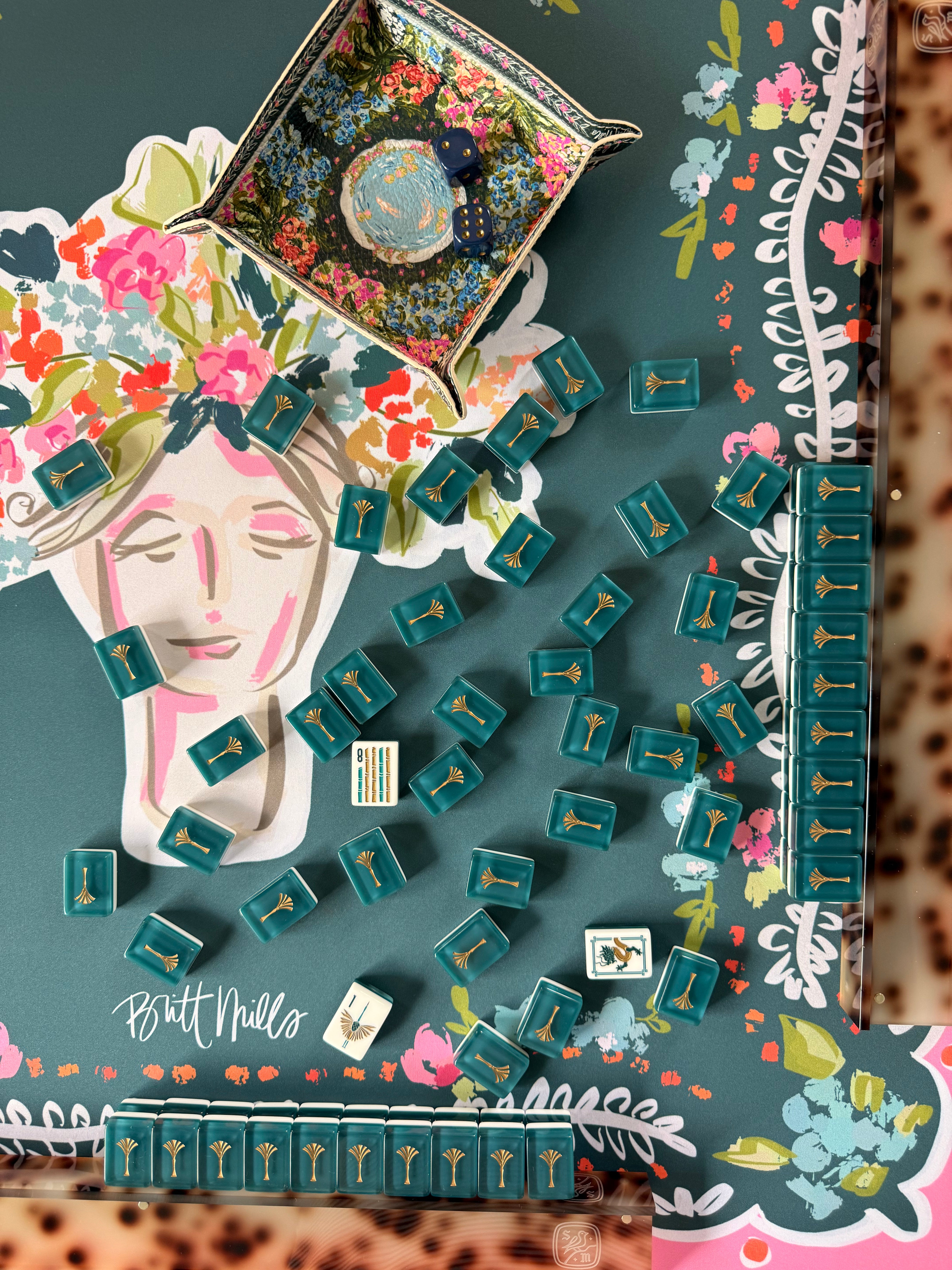 Reba Neoprene Mahjong Mat [Arriving late September]