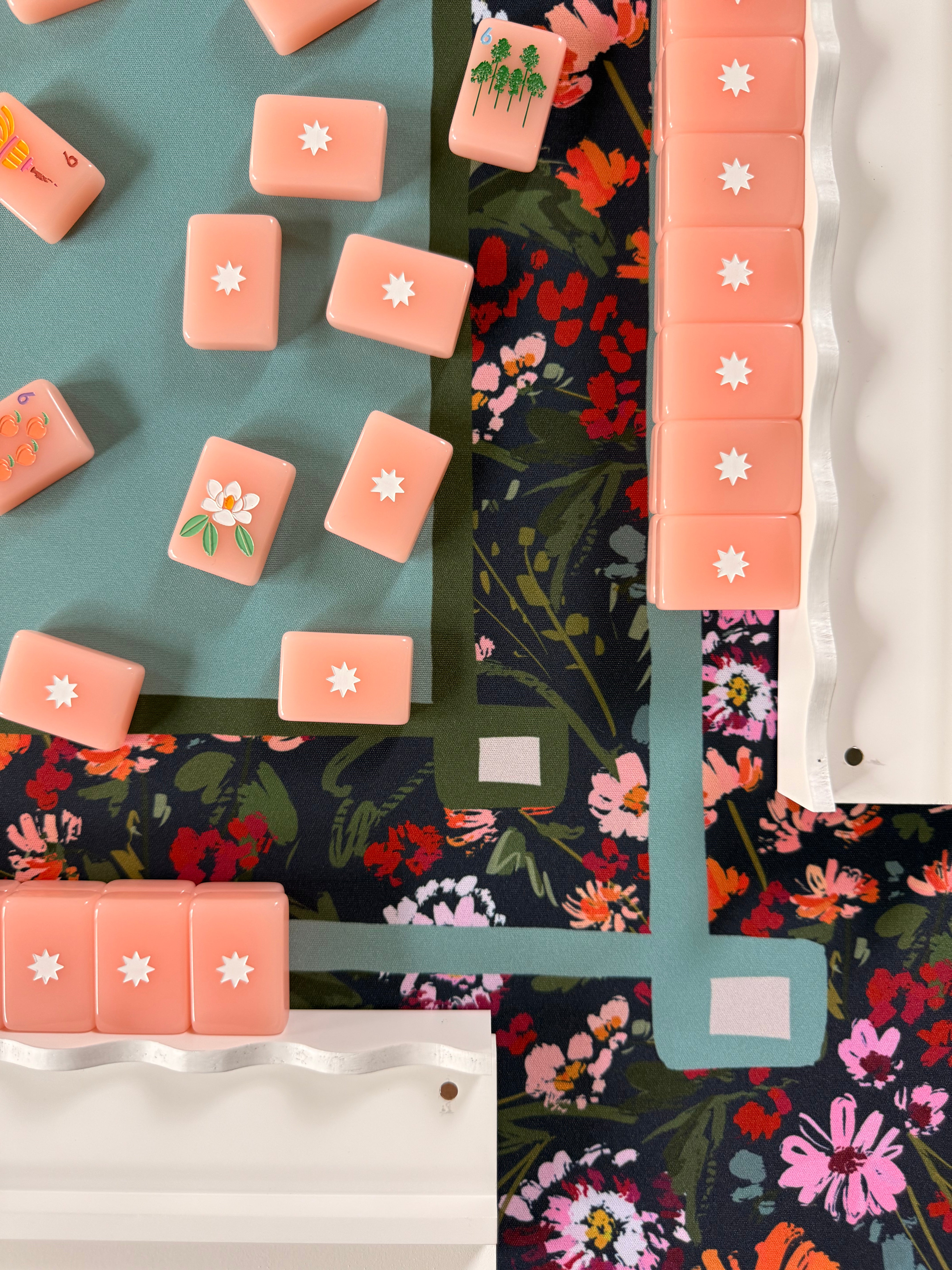Ruby Neoprene Mahjong Mat