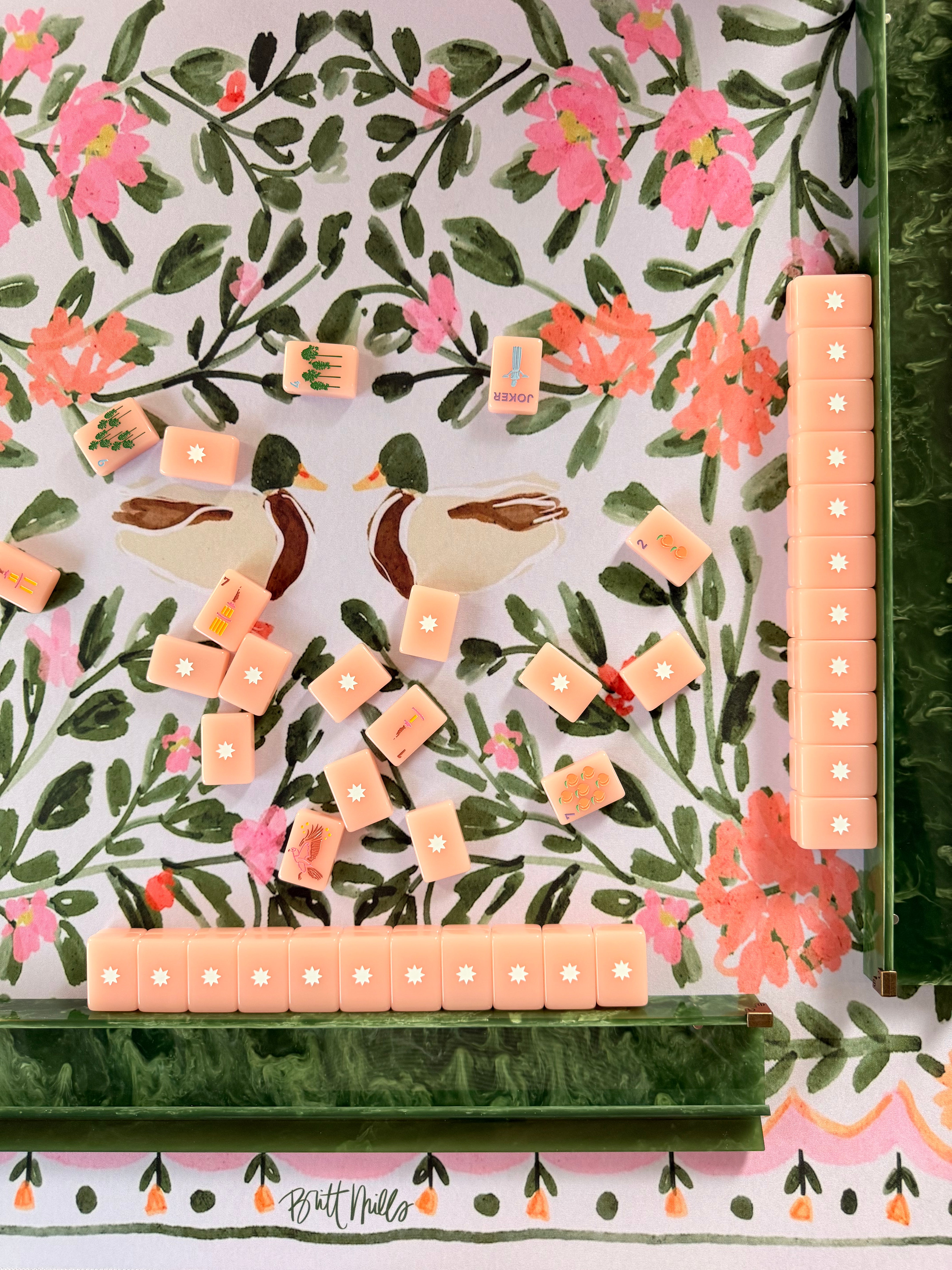 Walk in the Park Neoprene Mahjong Mat
