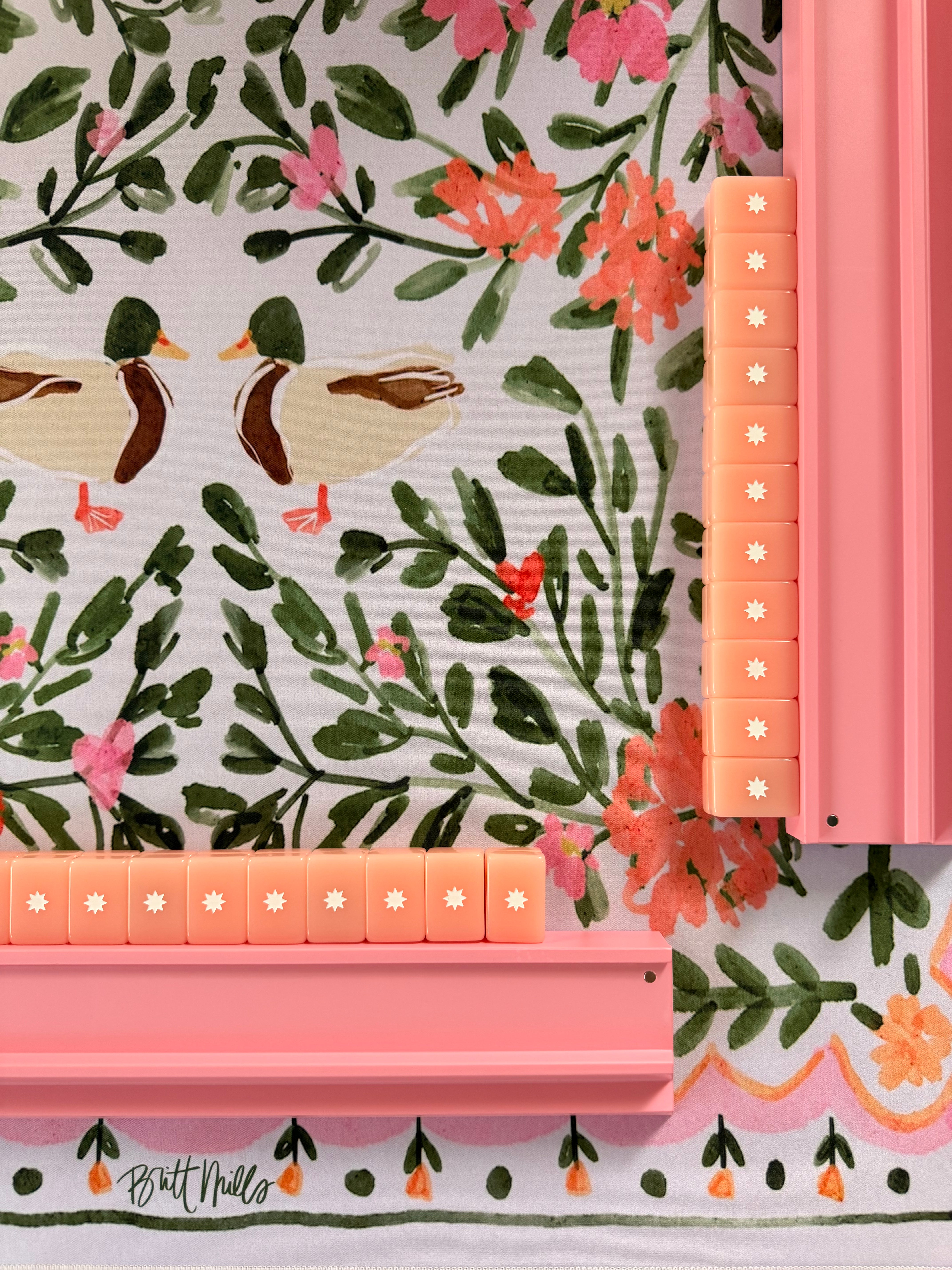 Walk in the Park Neoprene Mahjong Mat [Restocking Late September]