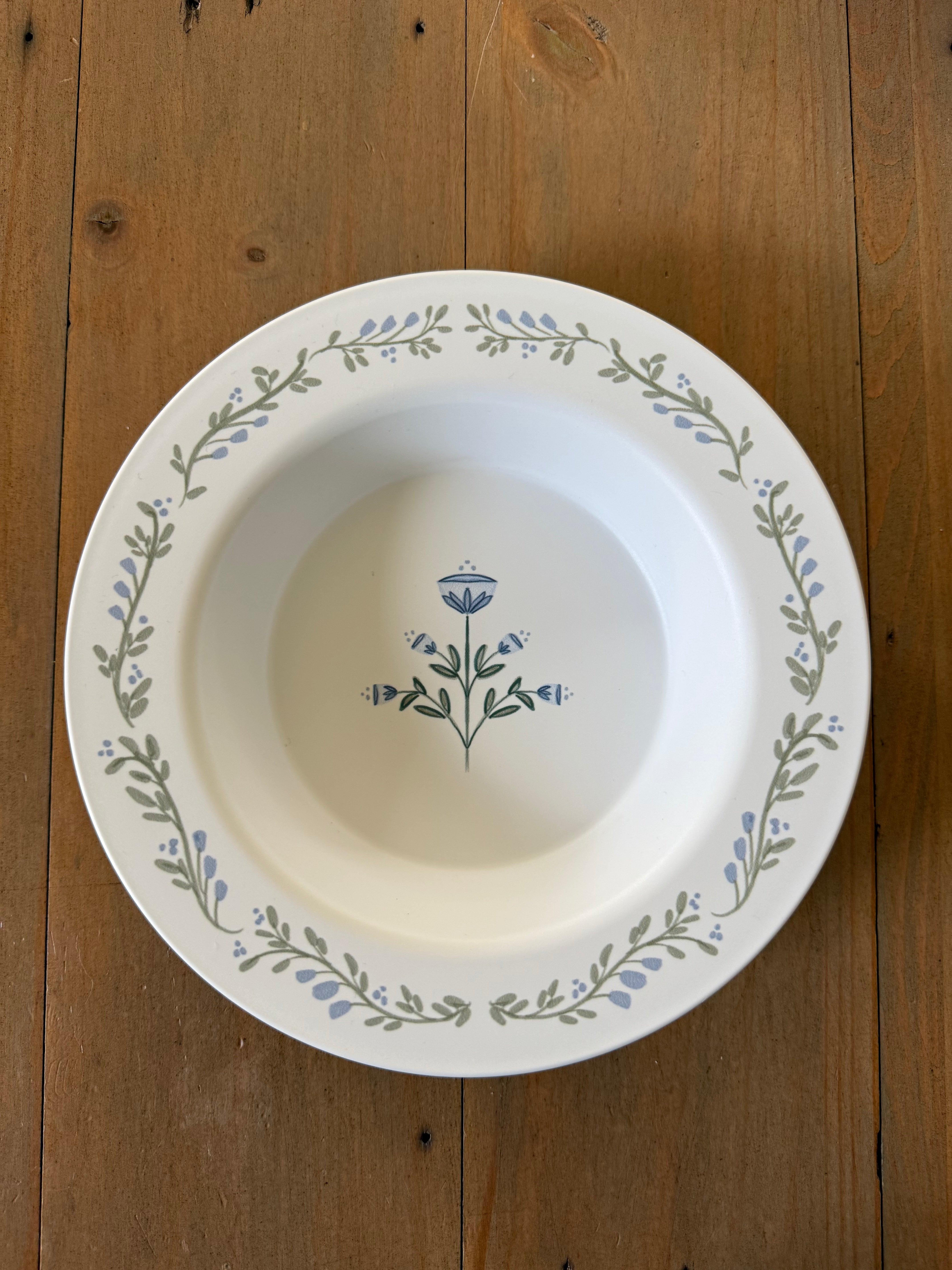 Preppy Petals Dinnerware Collection (Unbreakable and BPA-free)