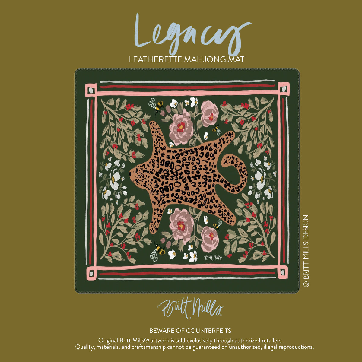 Legacy Leatherette Mahjong Mat