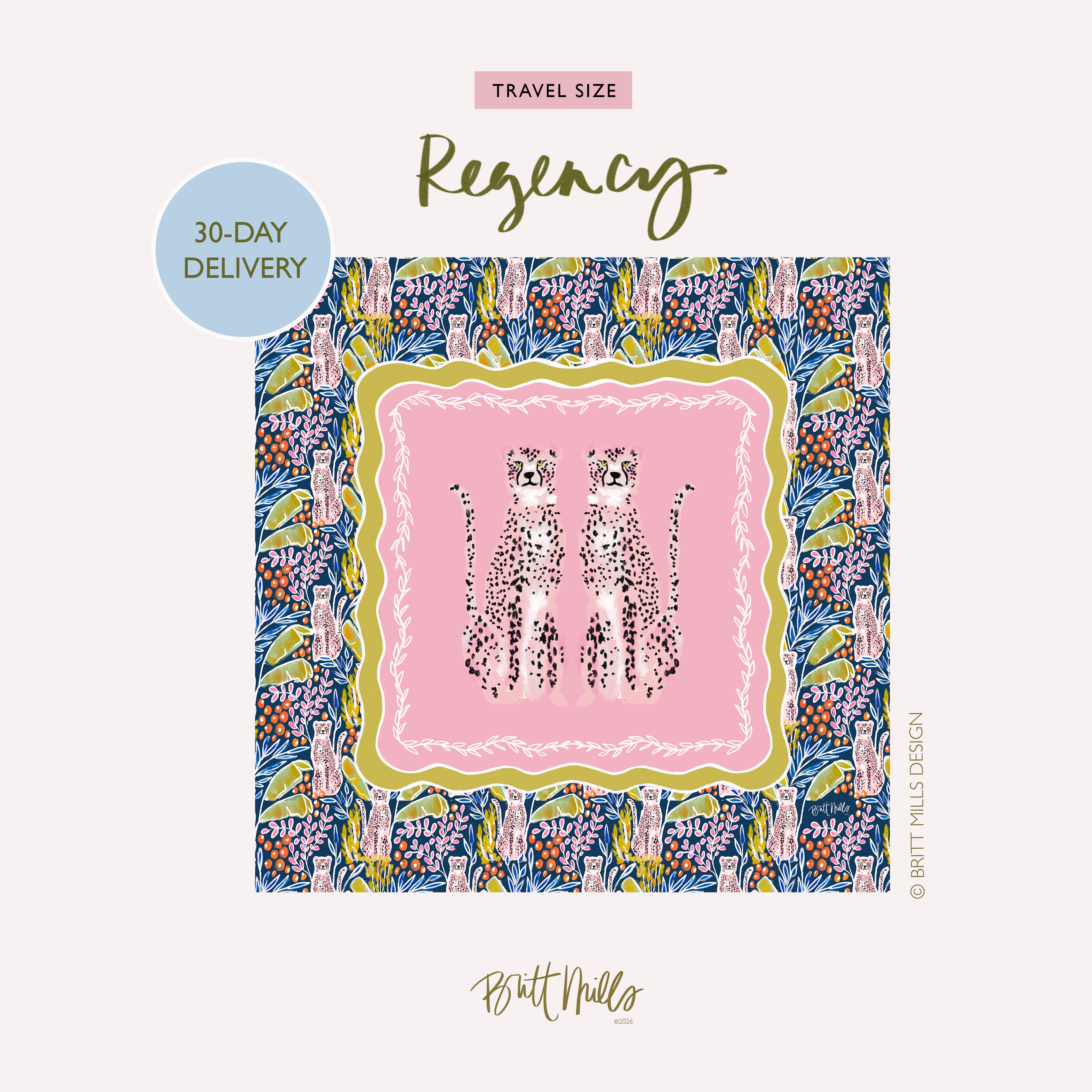 Regency Mini Travel Mahjong Mat (Non-Neoprene)