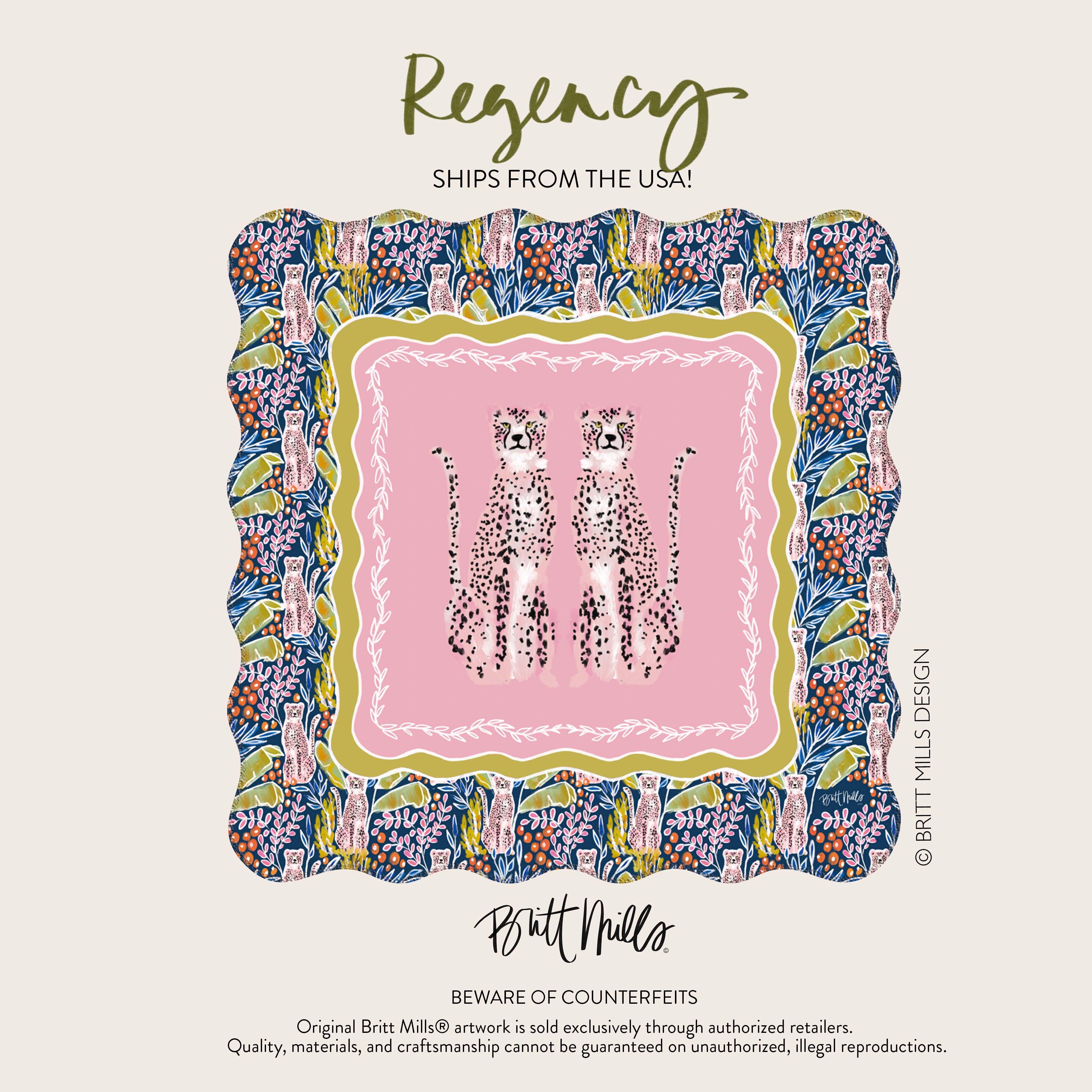 Regency Scalloped Neoprene Mahjong Mat