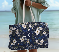 The Carolinas Monogrammed Carry-All Tote