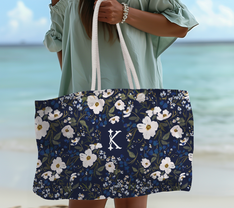 Carolinas Monogrammed Carry-All Tote