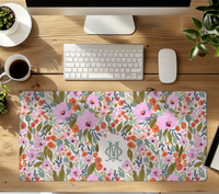 Savannah Monogrammed Desk Mat - Large (24" x 14")