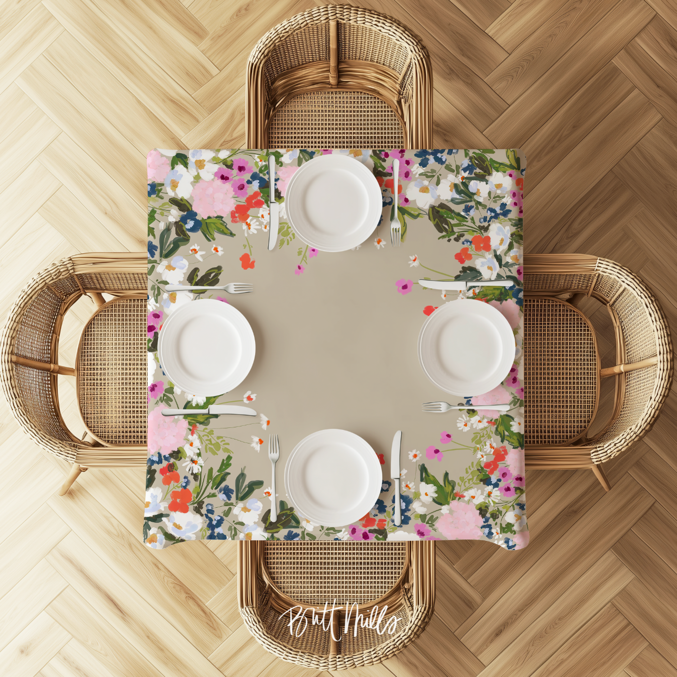 Veranda Square Tablecloth