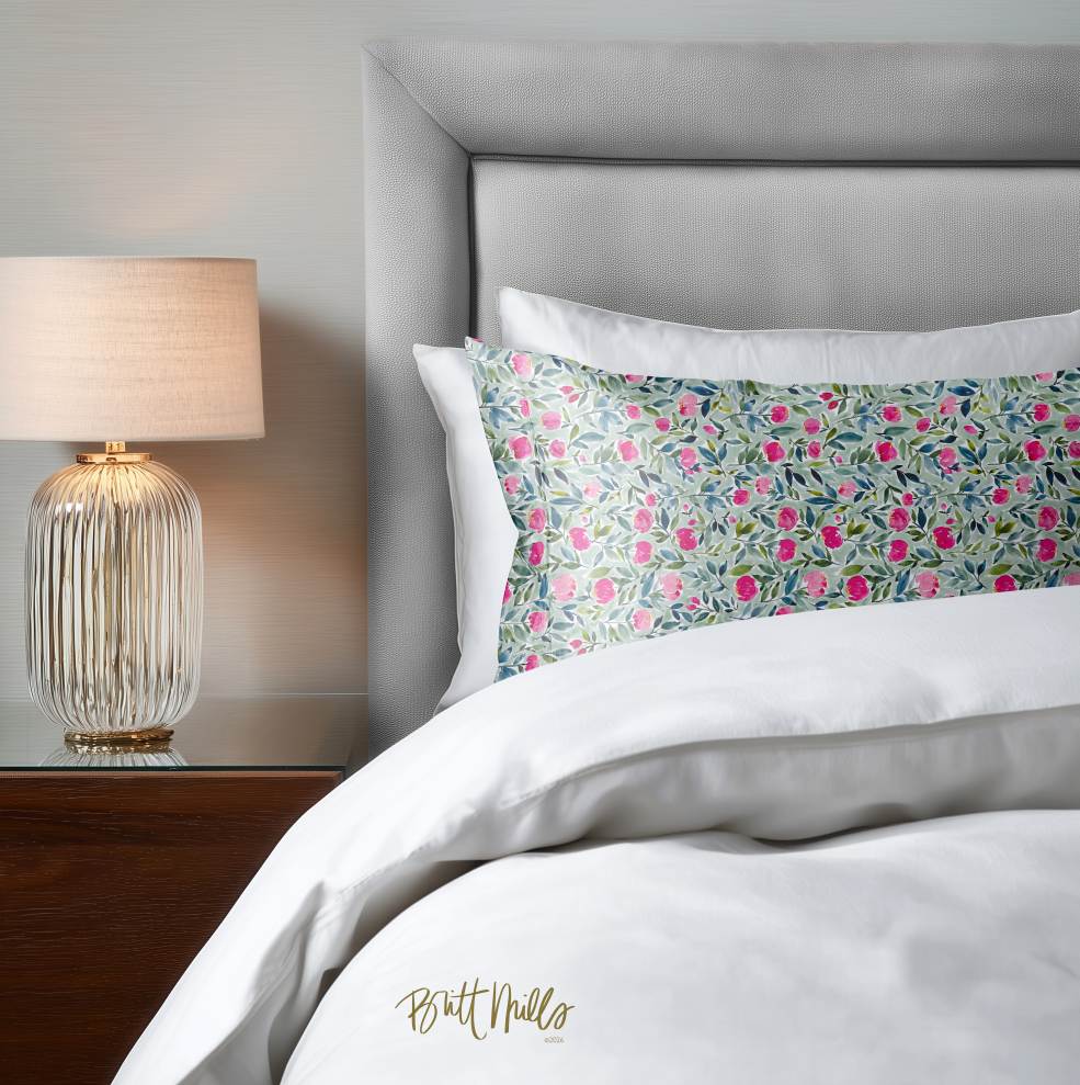 Flora Satin Pillowcase