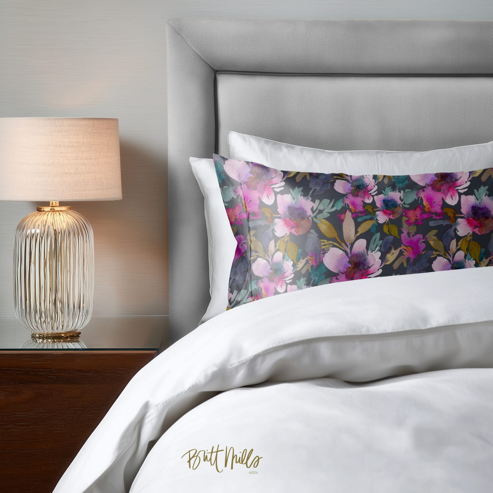 Flourish Satin Pillowcase
