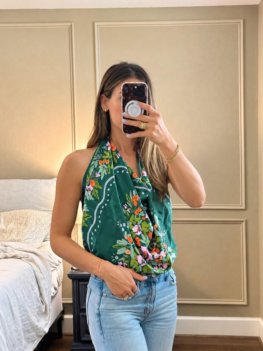 Savannah Silk Scarf & Shaw