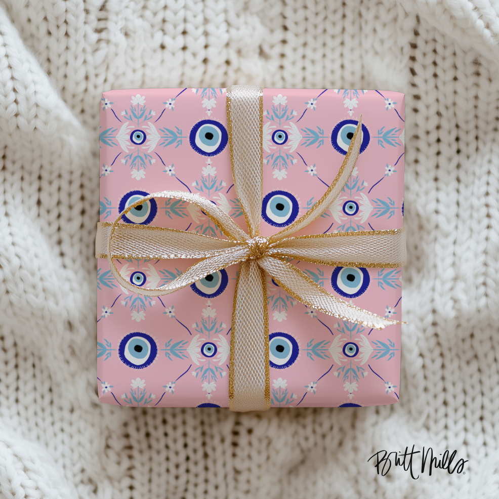 Evil Eye Wrapping Paper Roll
