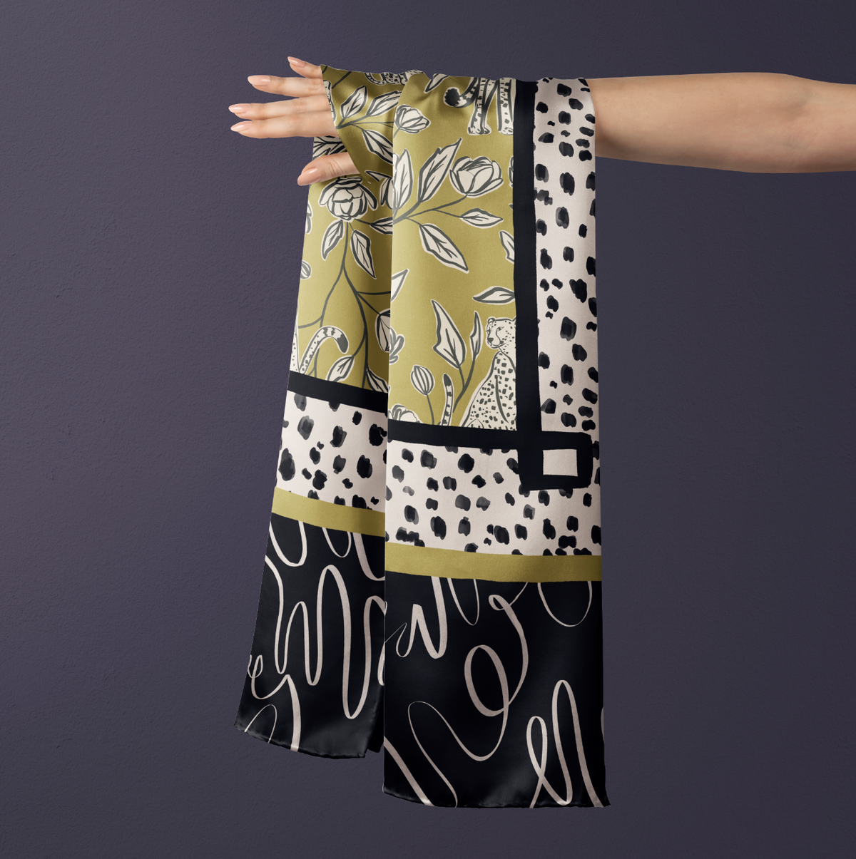 Bella Silk Scarf & Shawl
