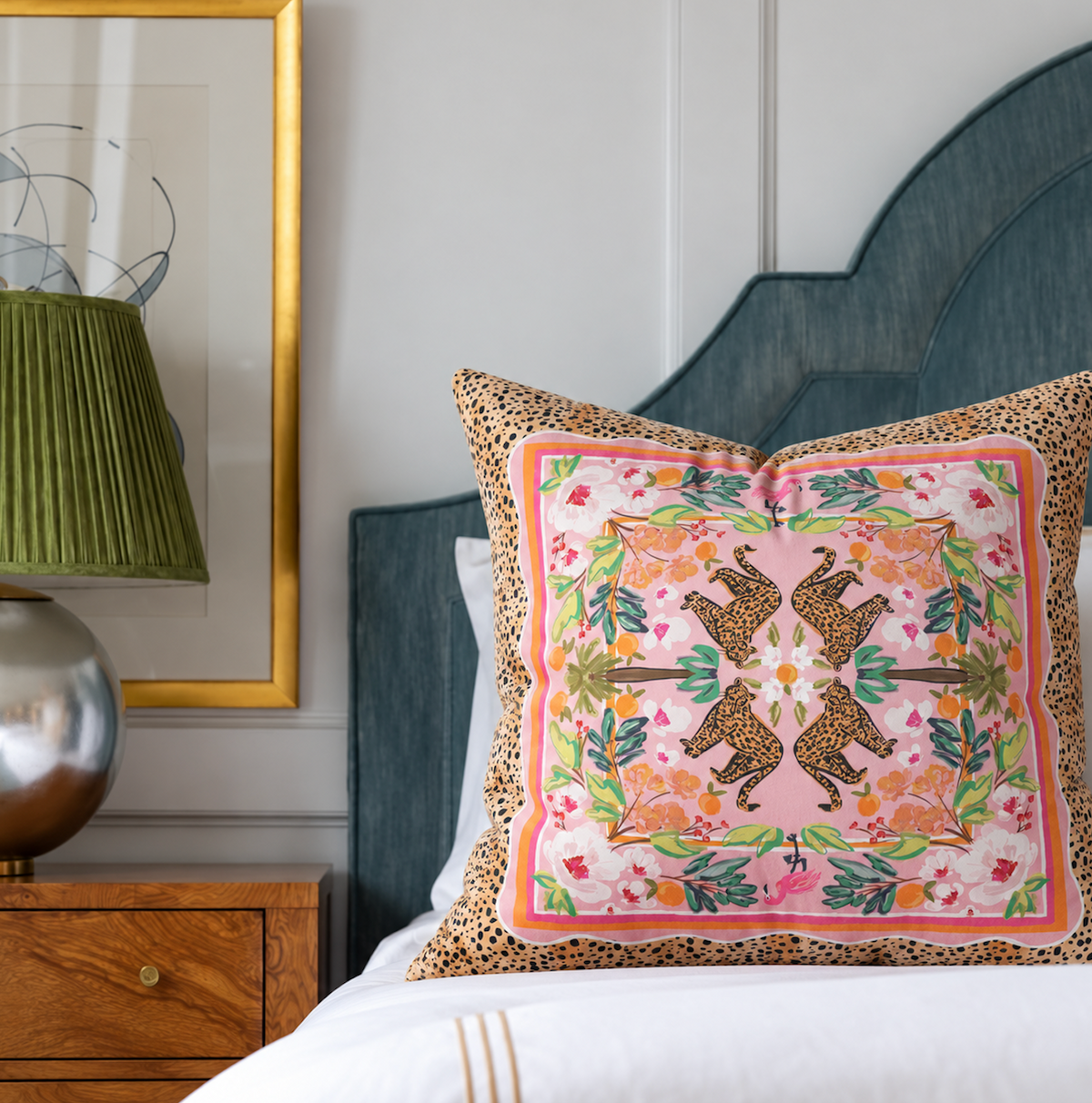 Heiress Velvet Throw Pillow