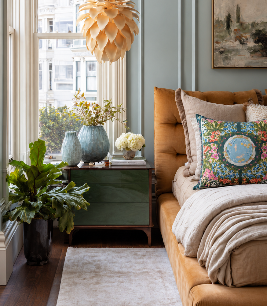 Eden Velvet Throw Pillow