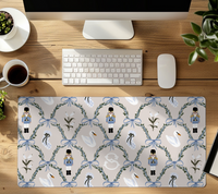 Nutcracker Monogrammed Desk Mat - Large (24" x 14")