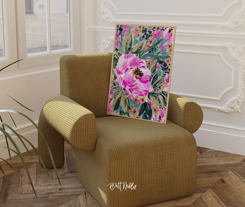 Stunning Bloom Art Print