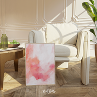 Blushing Abstract Art Print