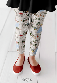 North Pole Adventure Kid's Leggings