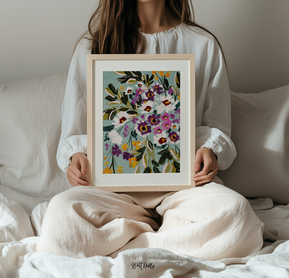 Harper Bloom Art Print