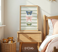 Garden Butterflies Art Print