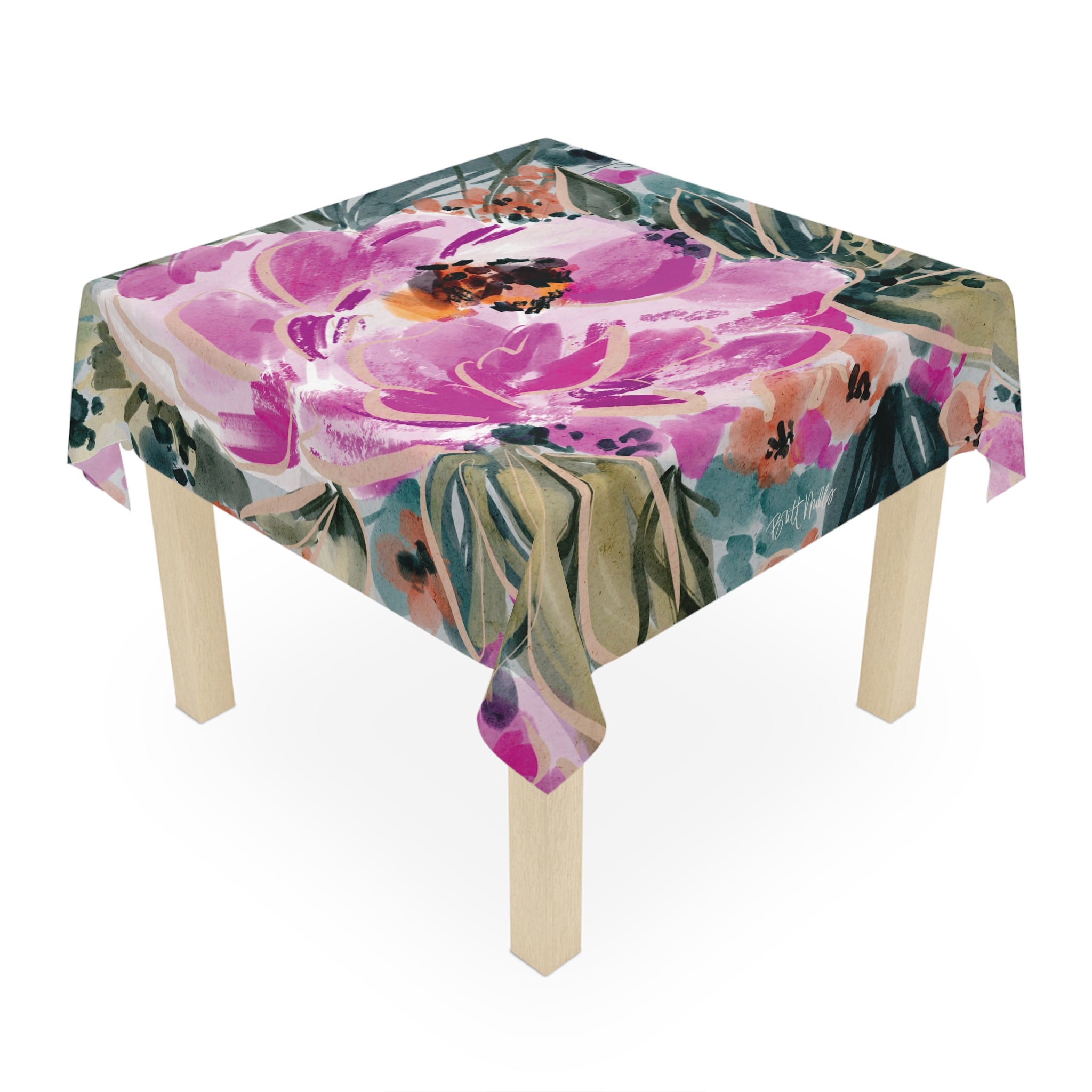 Rosalie Square Tablecloth
