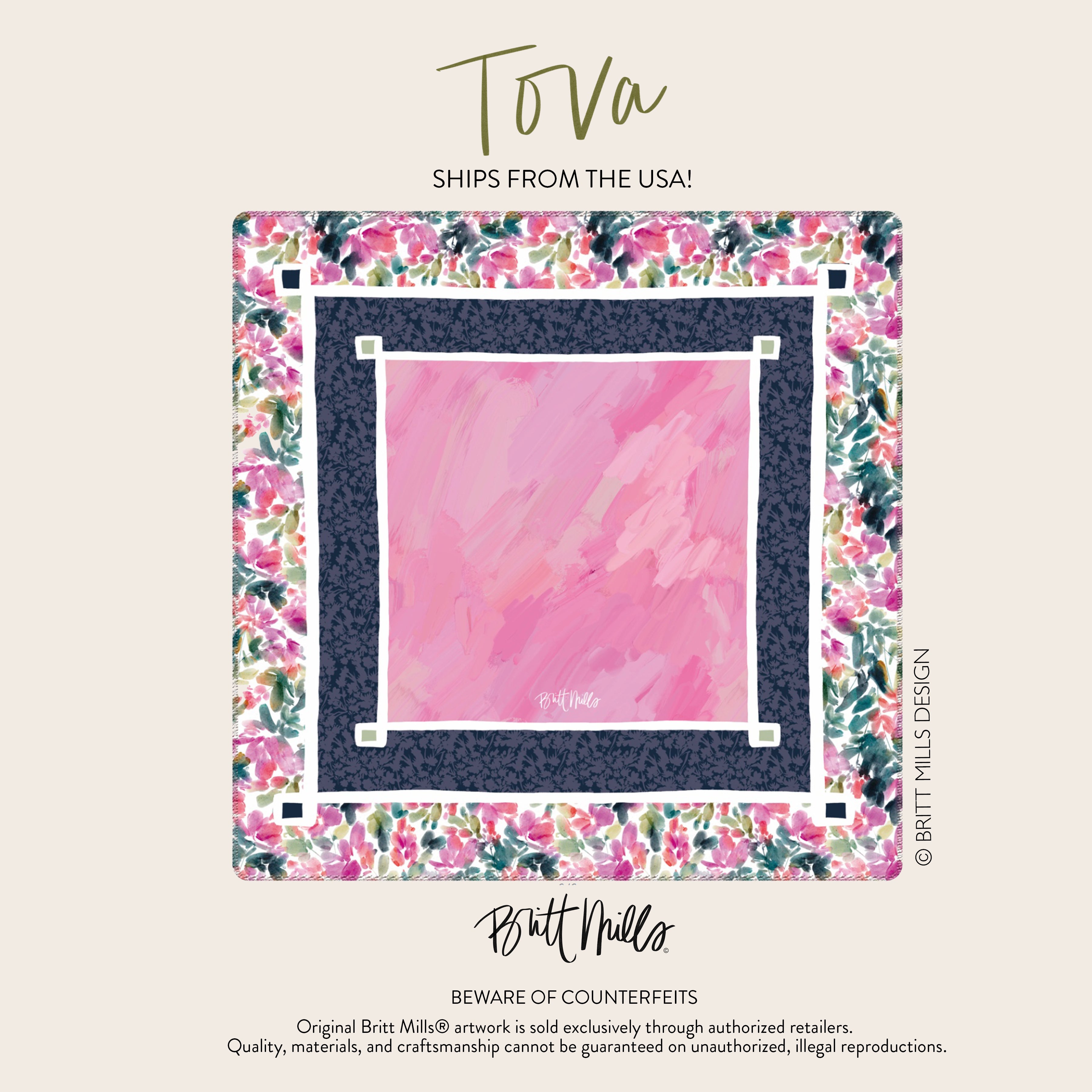 Tova Neoprene Mahjong Mat