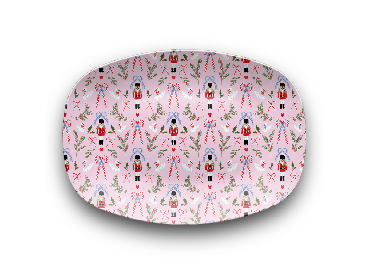 Nutcracker Dinnerware & Platter Collection (Unbreakable and BPA-free)