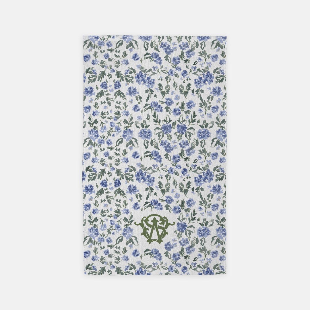 English Countryside Monogrammed Hand Towel
