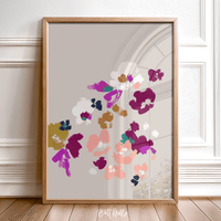 Art PrintPetal Pop Art PrintBritt Mills Design