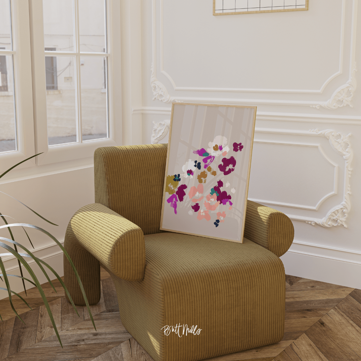Art PrintPetal Pop Art PrintBritt Mills Design
