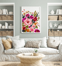Art PrintPink Jubilee Art PrintBritt Mills Design