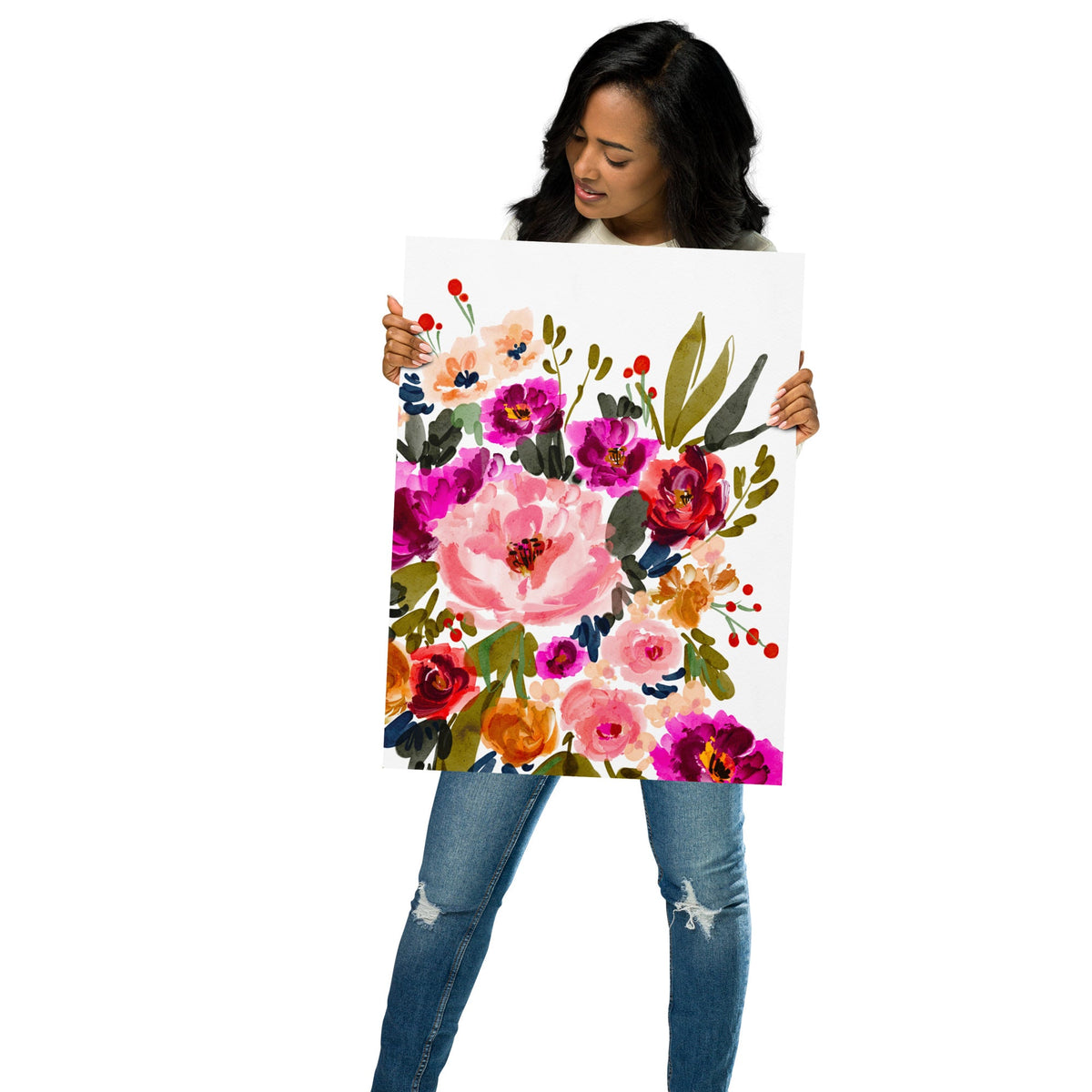Art PrintPink Jubilee Art PrintBritt Mills Design
