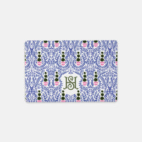 Small Desk Mat - Augusta Monogrammed Desk Mat – Small (18″ X 12″)