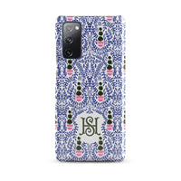 Augusta Monogrammed Snap case for Samsung®-Britt_Mills_Design-charming_patterns