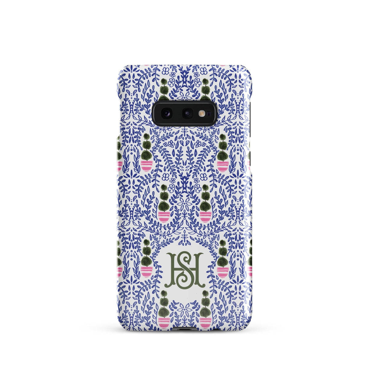 Augusta Monogrammed Snap case for Samsung®-Britt_Mills_Design-charming_patterns