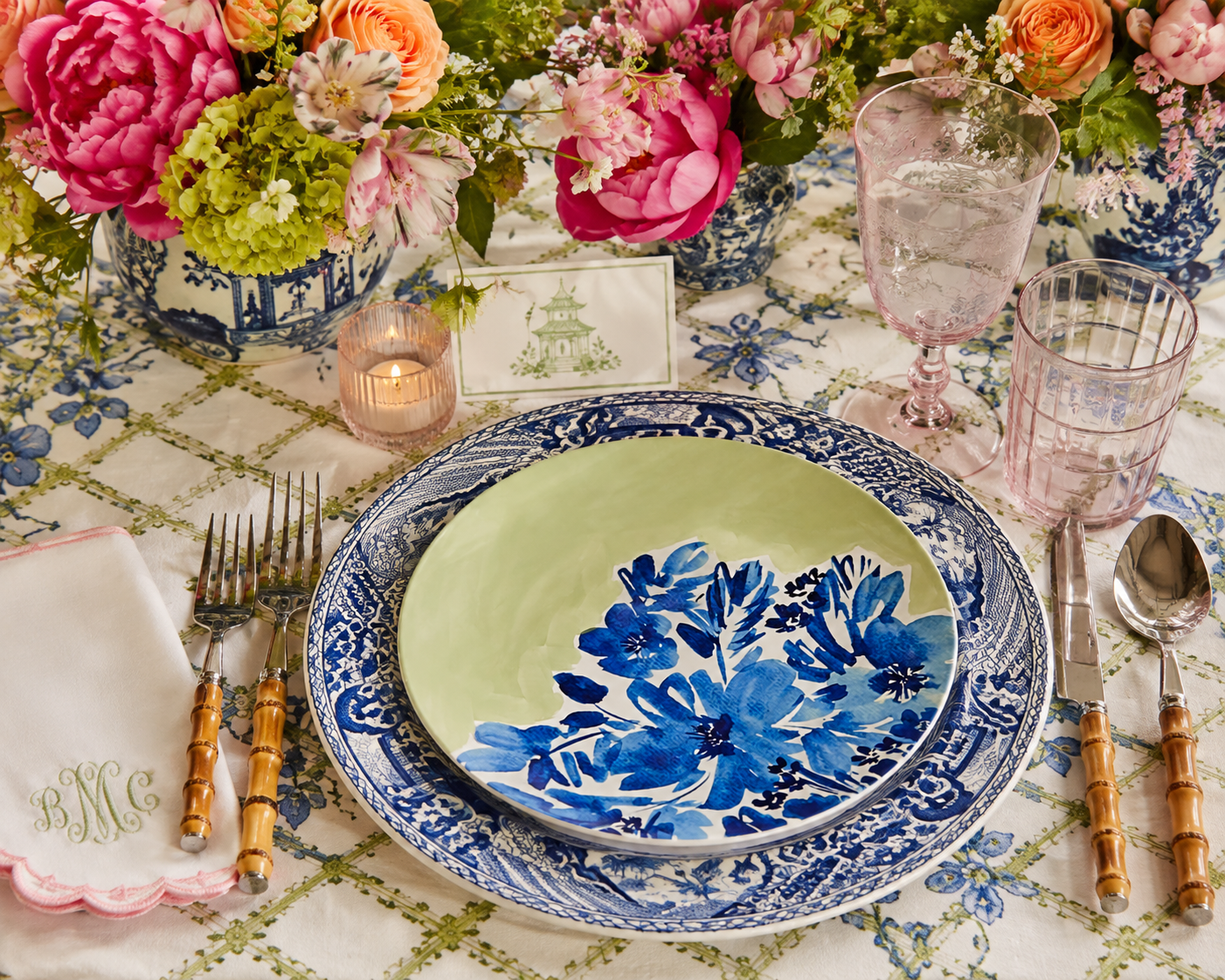 Royal Blooms Dinnerware Collection (Unbreakable and BPA-free)