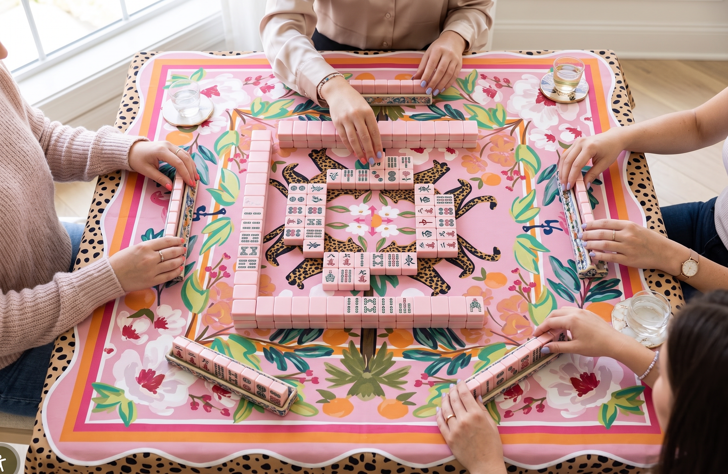 Heiress Square Tablecloth