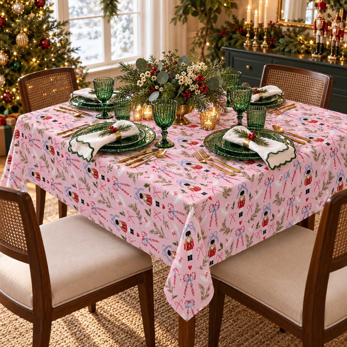 Nutcracker Tablecloth