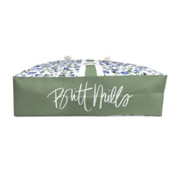 Carry - AllEnglish Countryside Striped Monogrammed Carry - All ToteBritt Mills Design