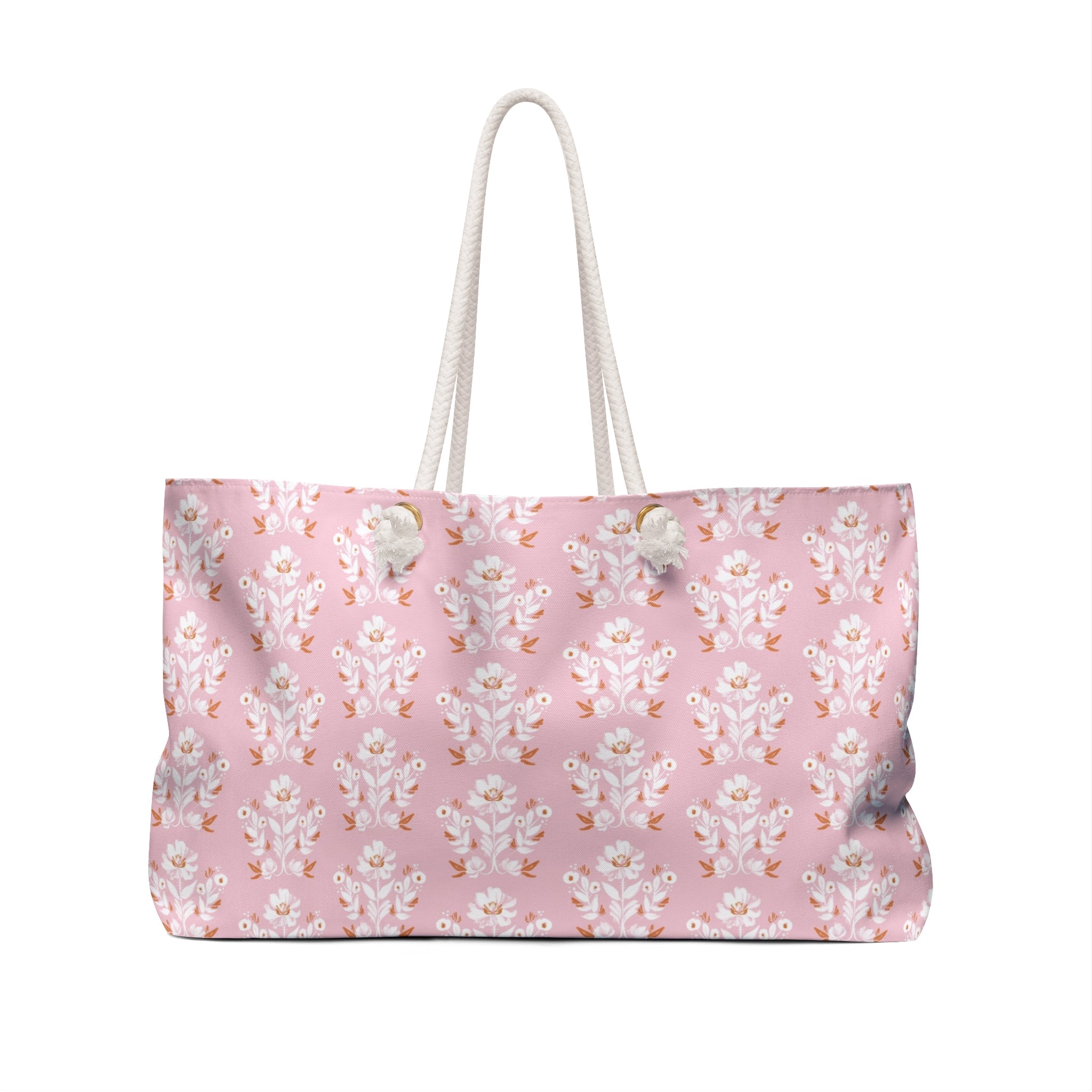 Carry - AllEvangeline Pink Striped Monogrammed Carry - All ToteBritt Mills Design