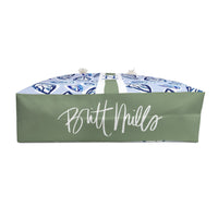 Carry - AllNantucket Striped Monogrammed Carry - All ToteBritt Mills Design
