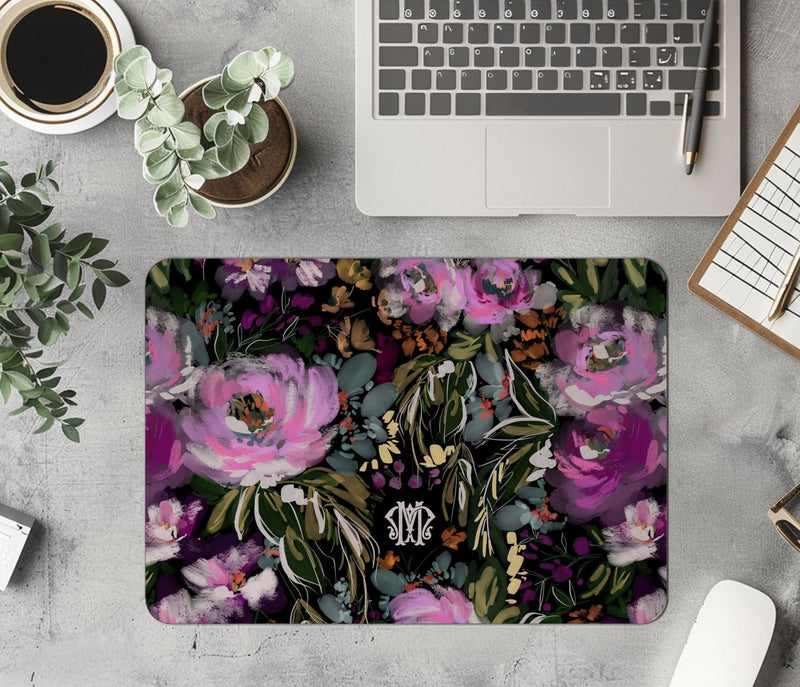 Small Desk Mat - Charleston Monogrammed Desk Mat – Small (18″ X 12″)