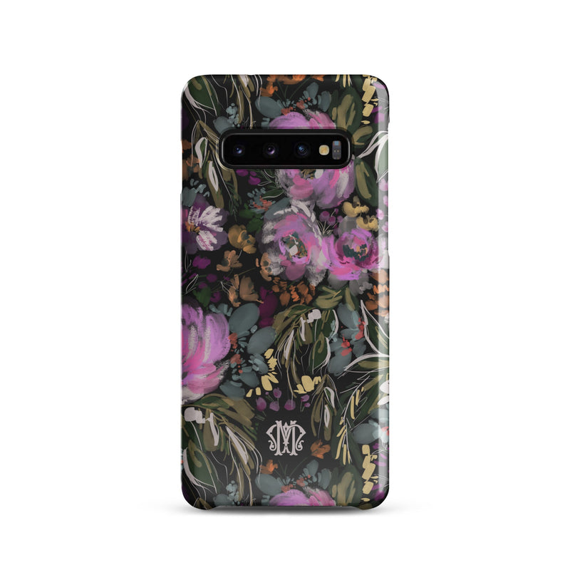 Charleston Monogrammed Snap case for Samsung®-Britt_Mills_Design-charming_patterns