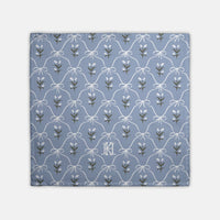 Charming Monogrammed Hostess Towel (Single)-Britt_Mills_Design-charming_patterns