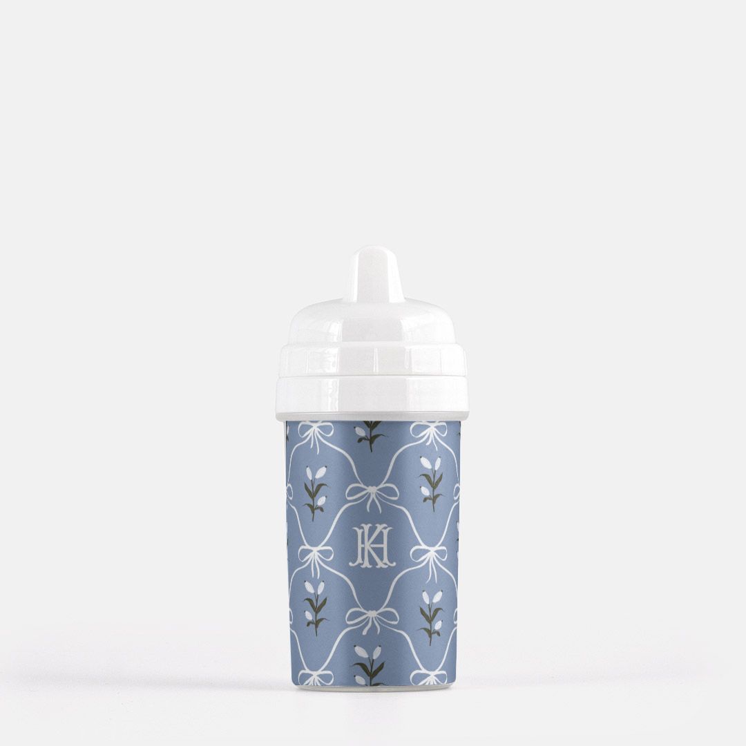 Sippy Cup - Charming Monogrammed Sippy Cup