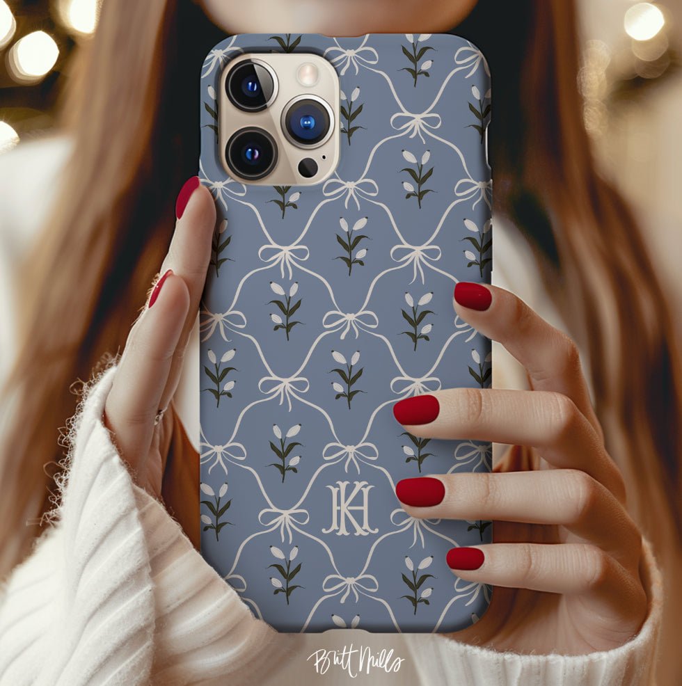 IPhone® Case - Charming Monogrammed Snap Case For IPhone®