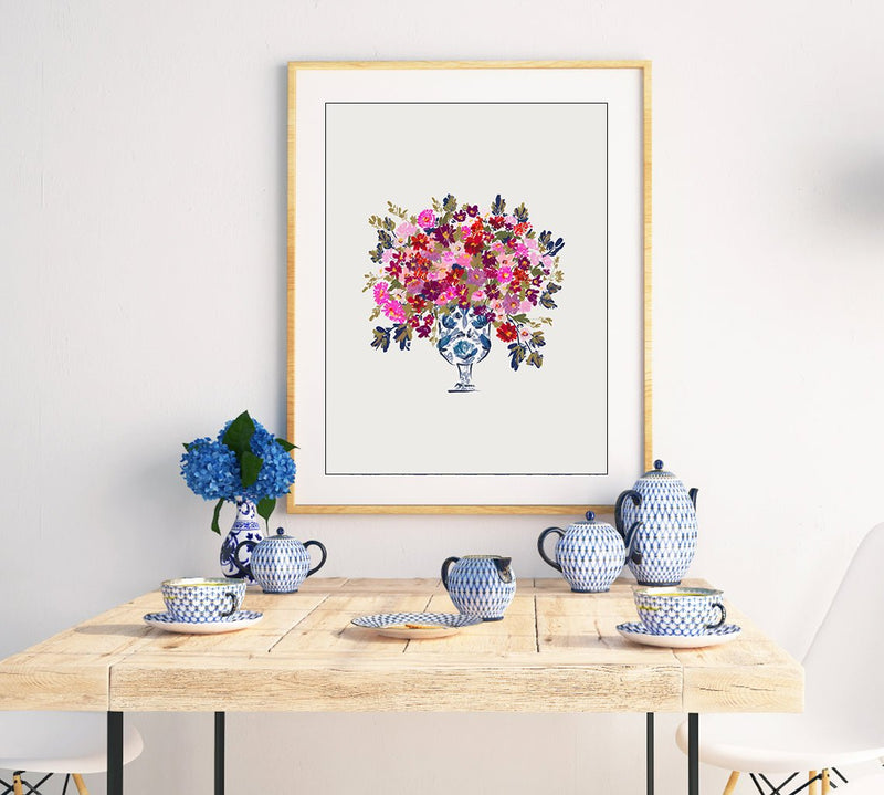 Art Print - Chinoiserie Vase III Art Print