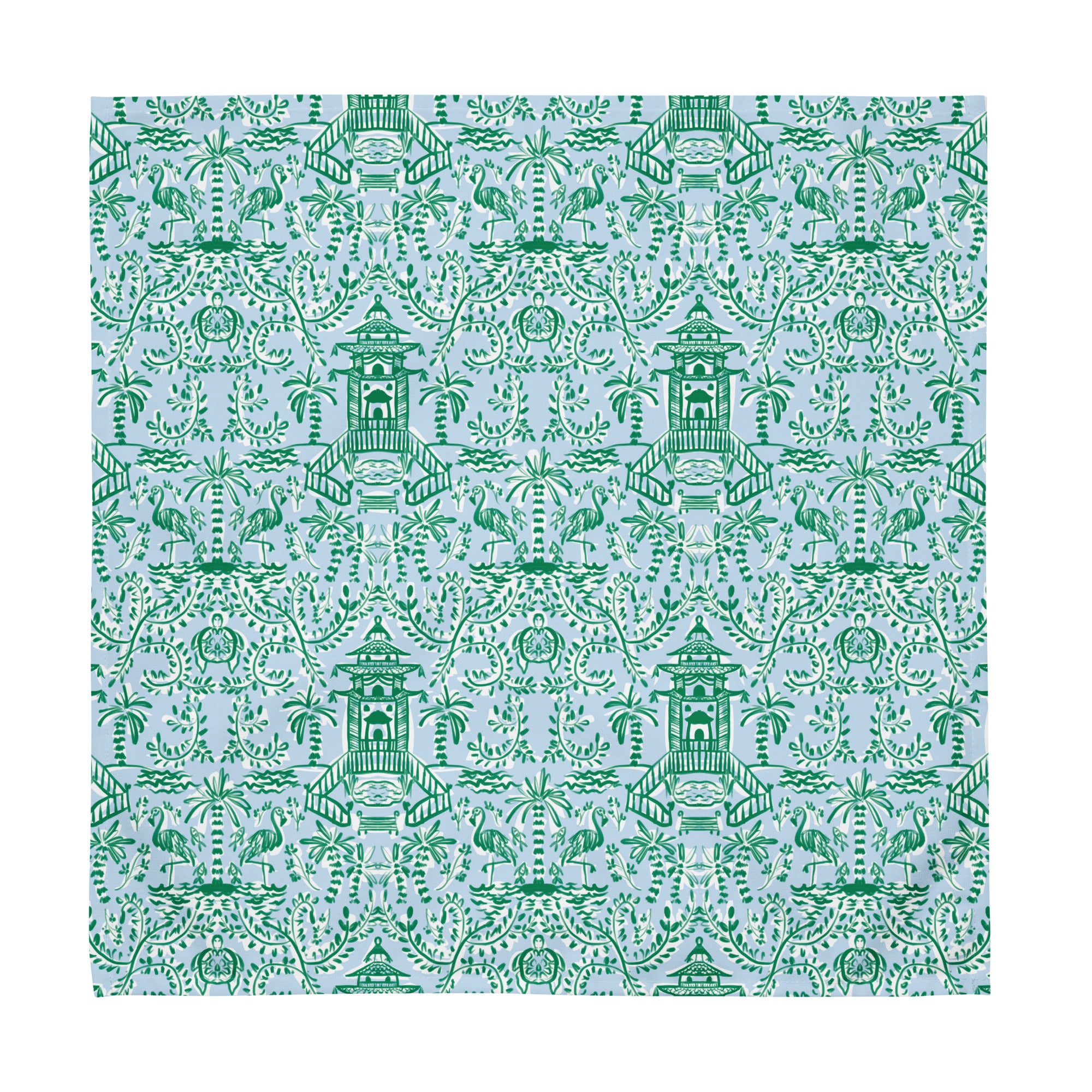 Chinoiserie Palms Cloth Napkin Set